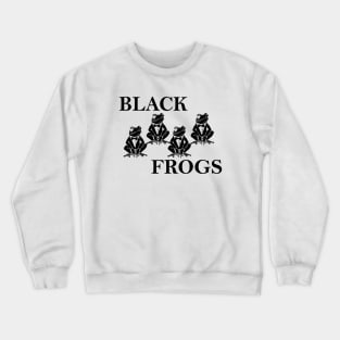 black frogs Crewneck Sweatshirt